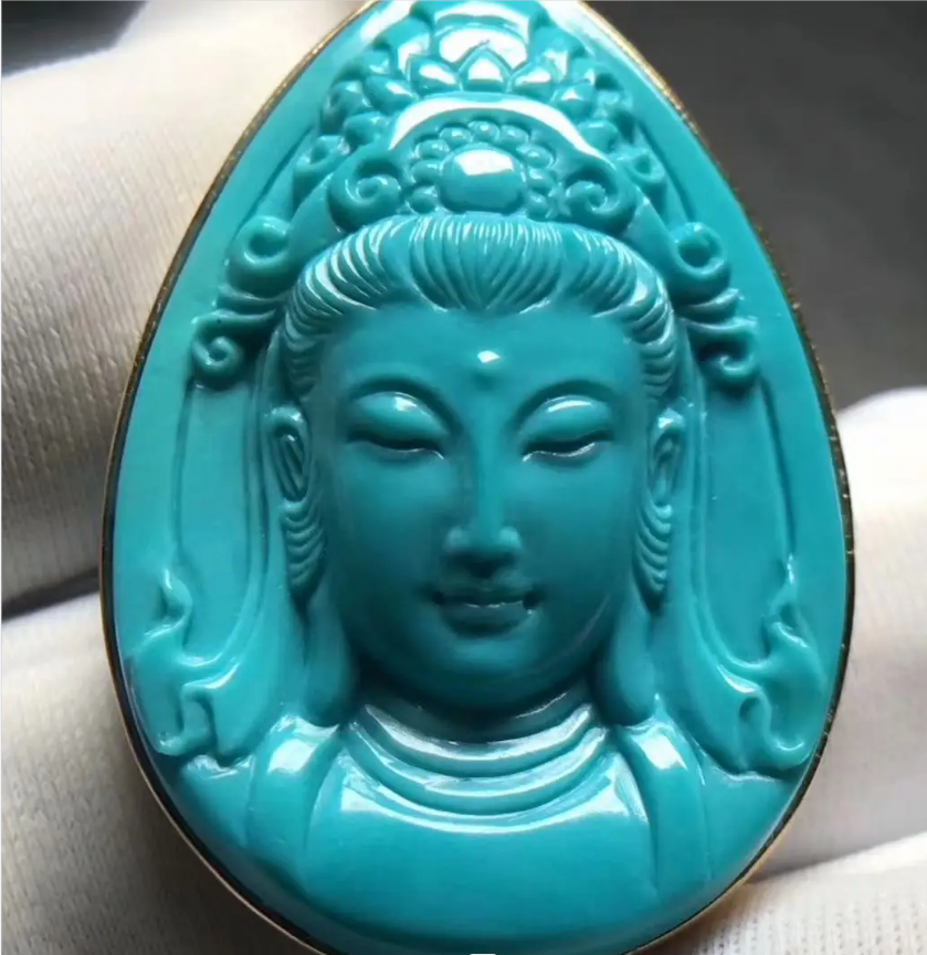 云蓋寺綠松石國家礦山公園綠松石經(jīng)典作品展示