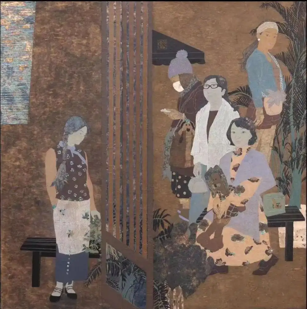 第十四屆全國美術(shù)作品展覽漆畫展入選進(jìn)京作品