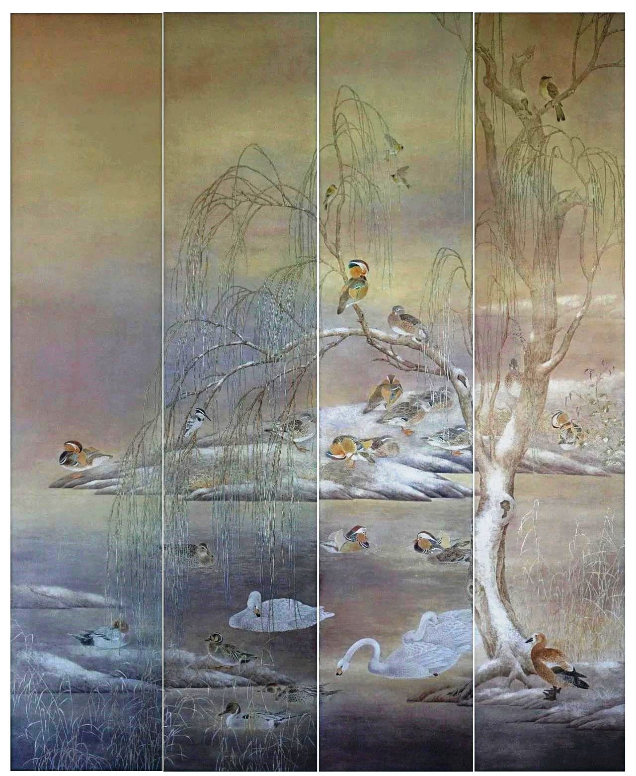 湖北7人入選中國百家100幅中國畫評(píng)選展覽