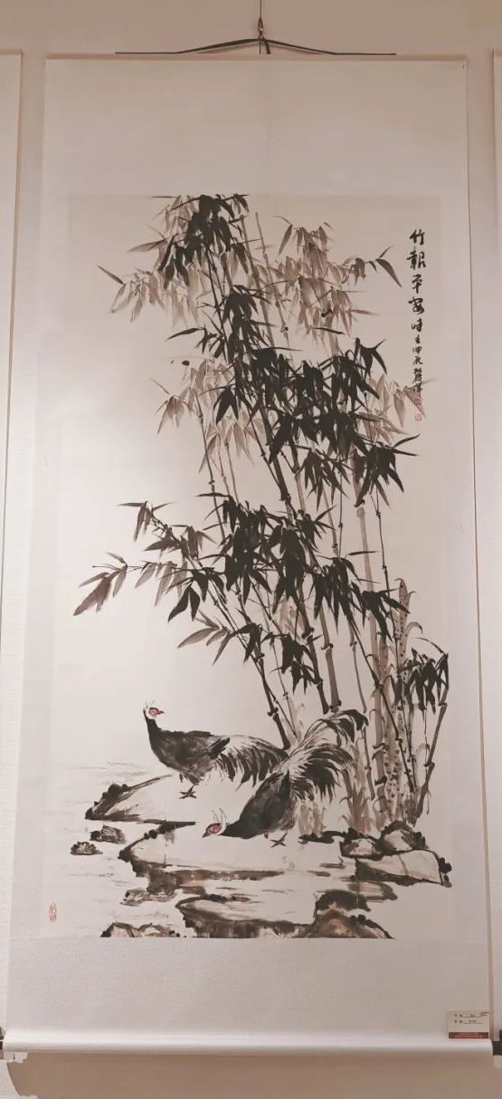 中南民大美術館“不朽的豐碑”書畫展部分作品