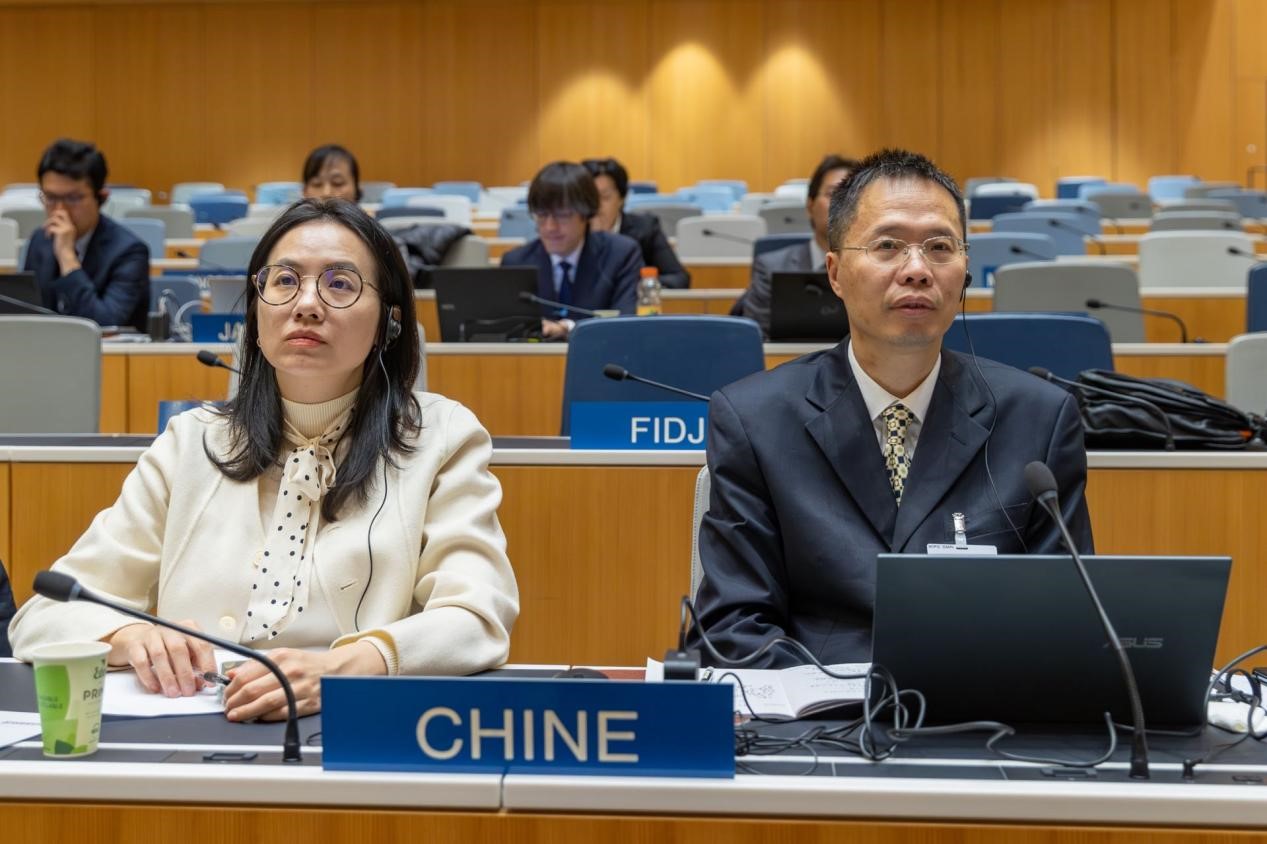 胡開忠教授出席世界知識產(chǎn)權組織國際條約制定大會