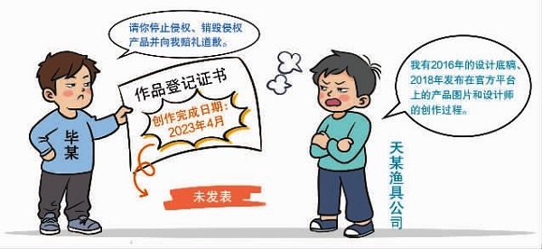 將他人在先長(zhǎng)期使用的作品進(jìn)行登記并提起訴訟，是否構(gòu)成侵權(quán)？