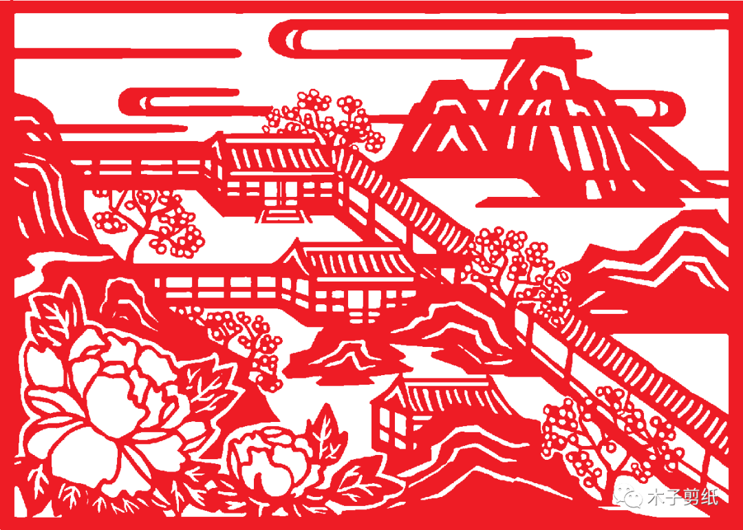 “橋”剪刻紙賞析