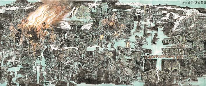 楚文化主題美術(shù)創(chuàng)作工程作品展