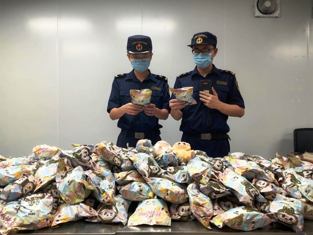 今年全國(guó)海關(guān)攔截183萬件涉嫌侵權(quán)Labubu產(chǎn)品