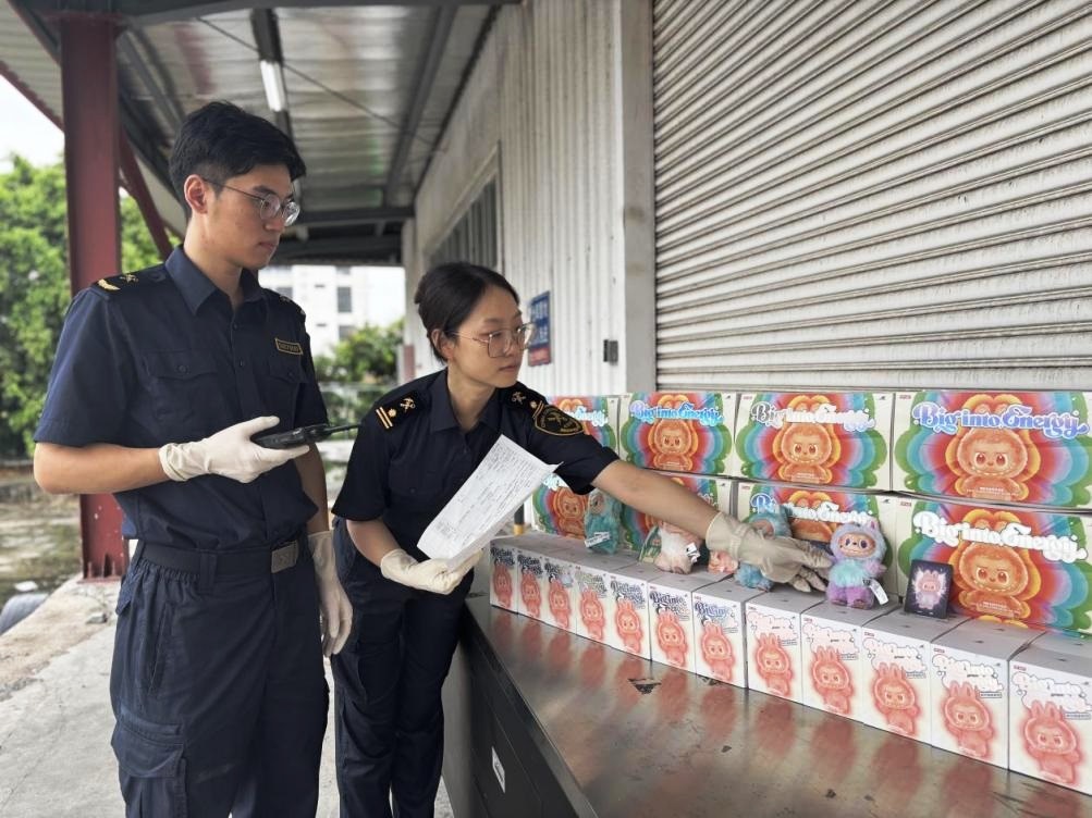 今年全國(guó)海關(guān)攔截183萬件涉嫌侵權(quán)Labubu產(chǎn)品