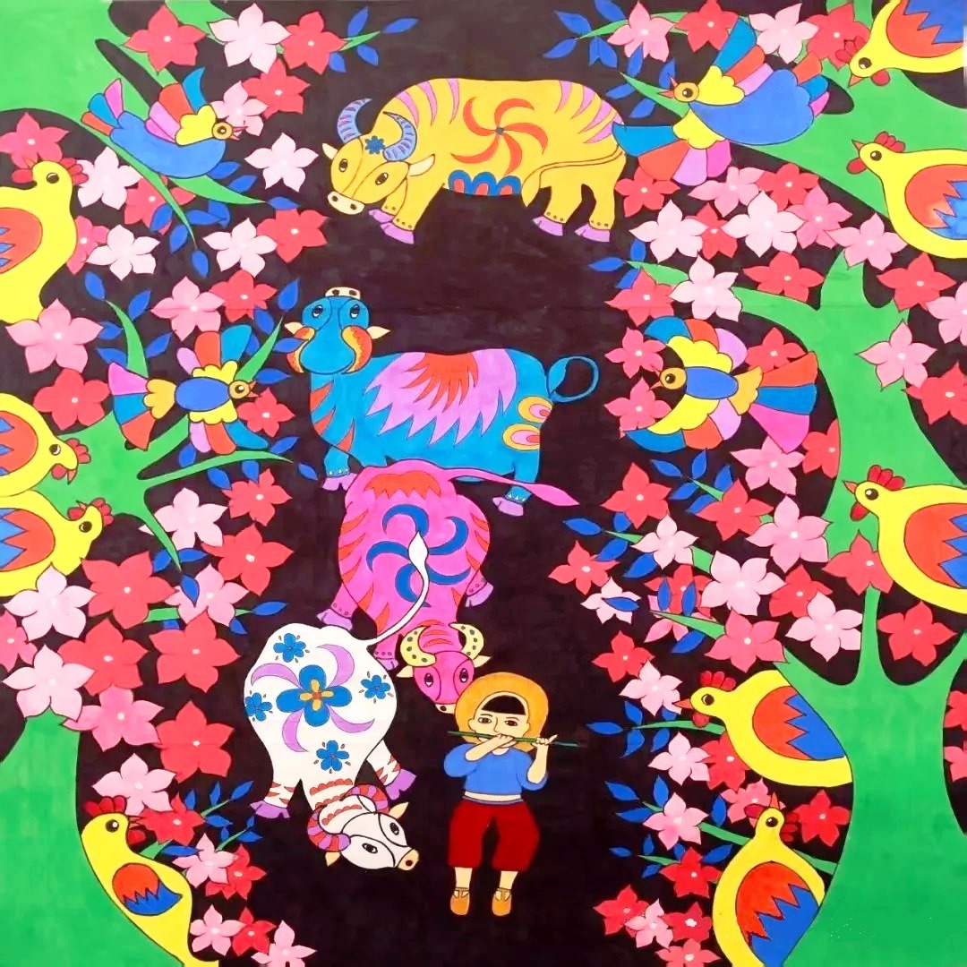 全國（黃岡）農民畫展作品（持續(xù)更新中）