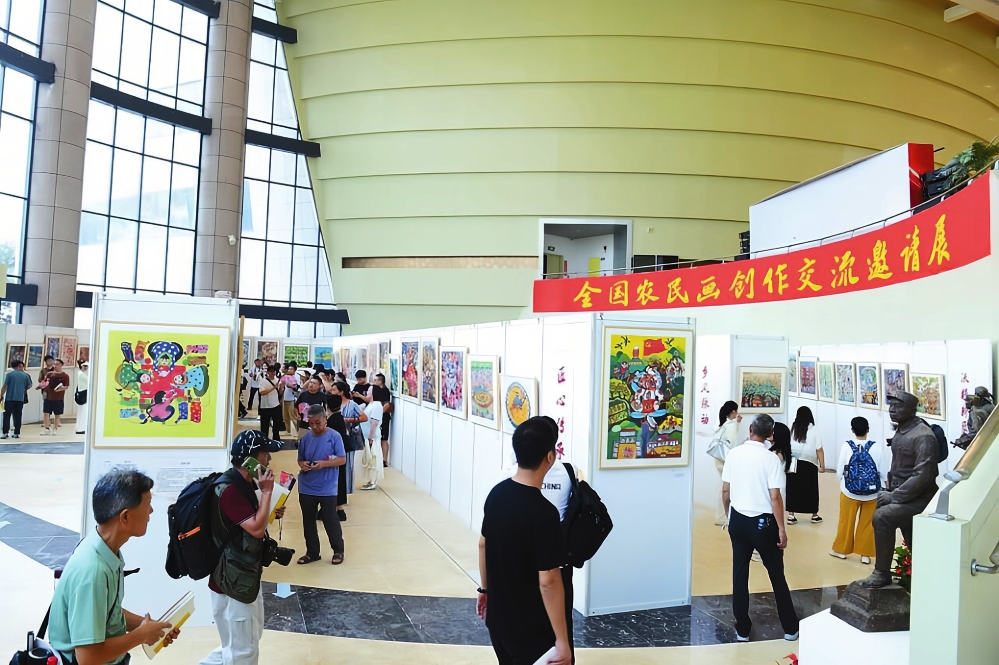 百名農(nóng)民畫(huà)畫(huà)家黃岡秀力作