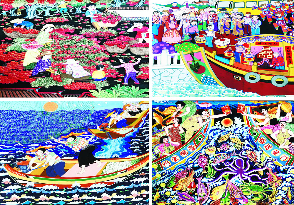 大地繪彩——2025年中國農(nóng)民畫大展開幕