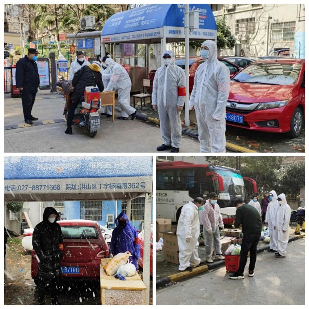 亮出身份 履行責任 我中心黨員抗擊疫情在行動