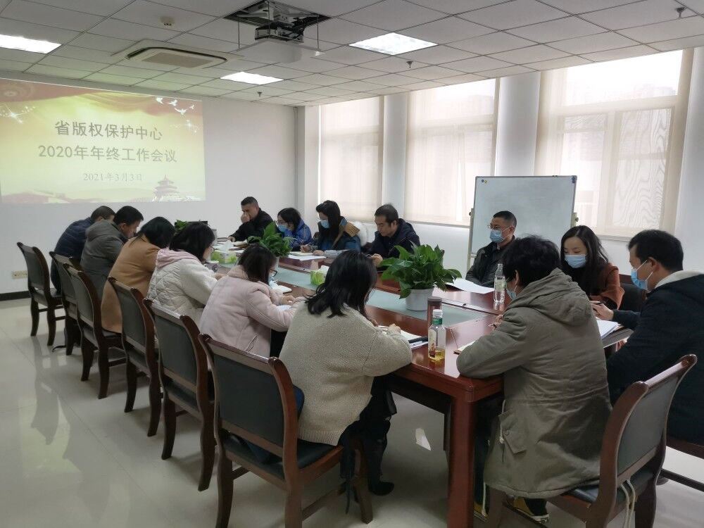 省版權(quán)保護(hù)中心召開(kāi)2020年度工作會(huì)議