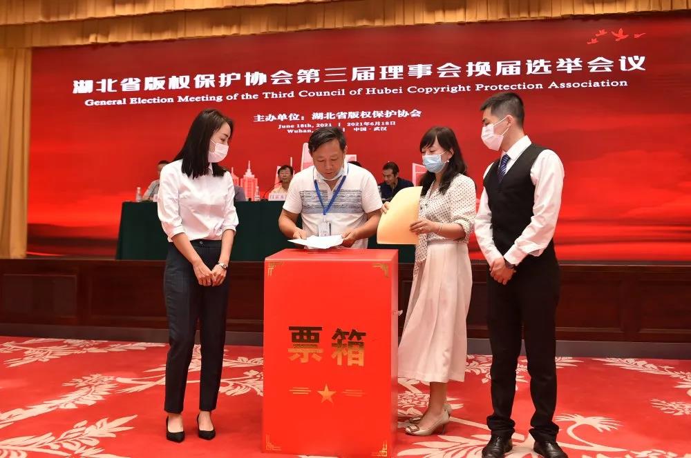 湖北省版權(quán)保護協(xié)會第三次會員大會舉行